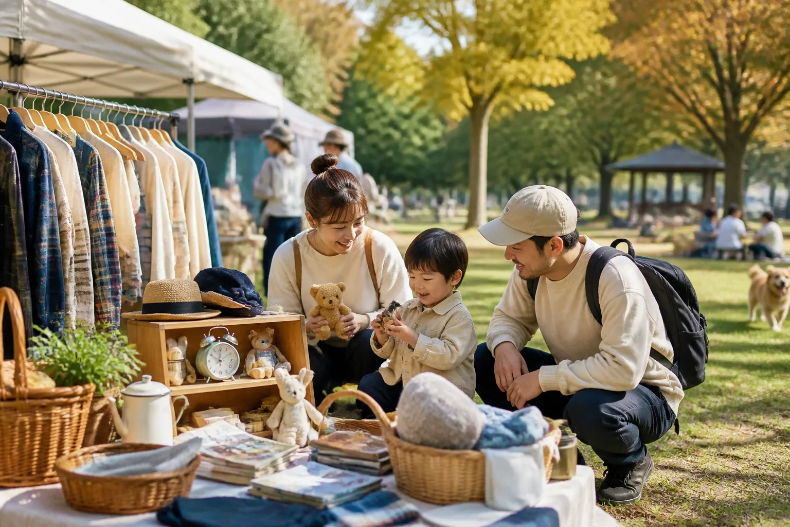 木場公園フリーマーケット（10月）