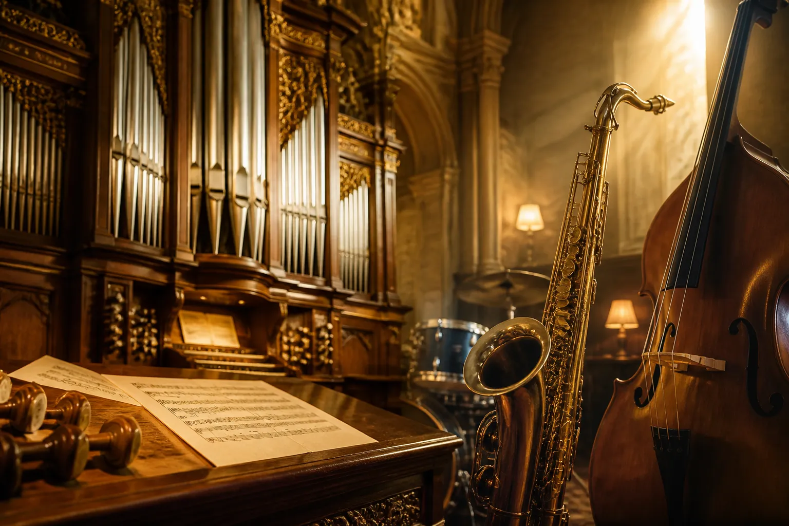 パイプオルガンからJAZZへ―300年の音楽紀行