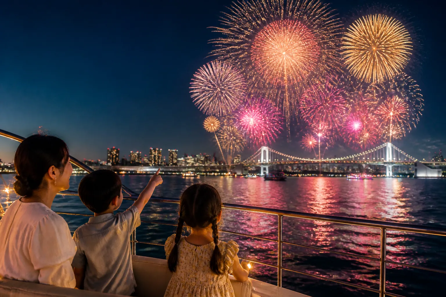 東京湾大華火祭貸切クルーズ（オセアンブルー）